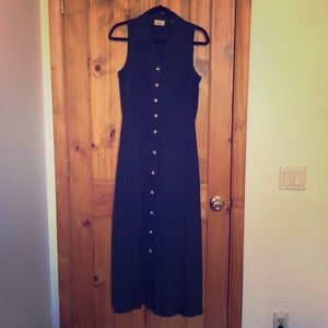 Limited America, navy blue, 💯 % silk dress